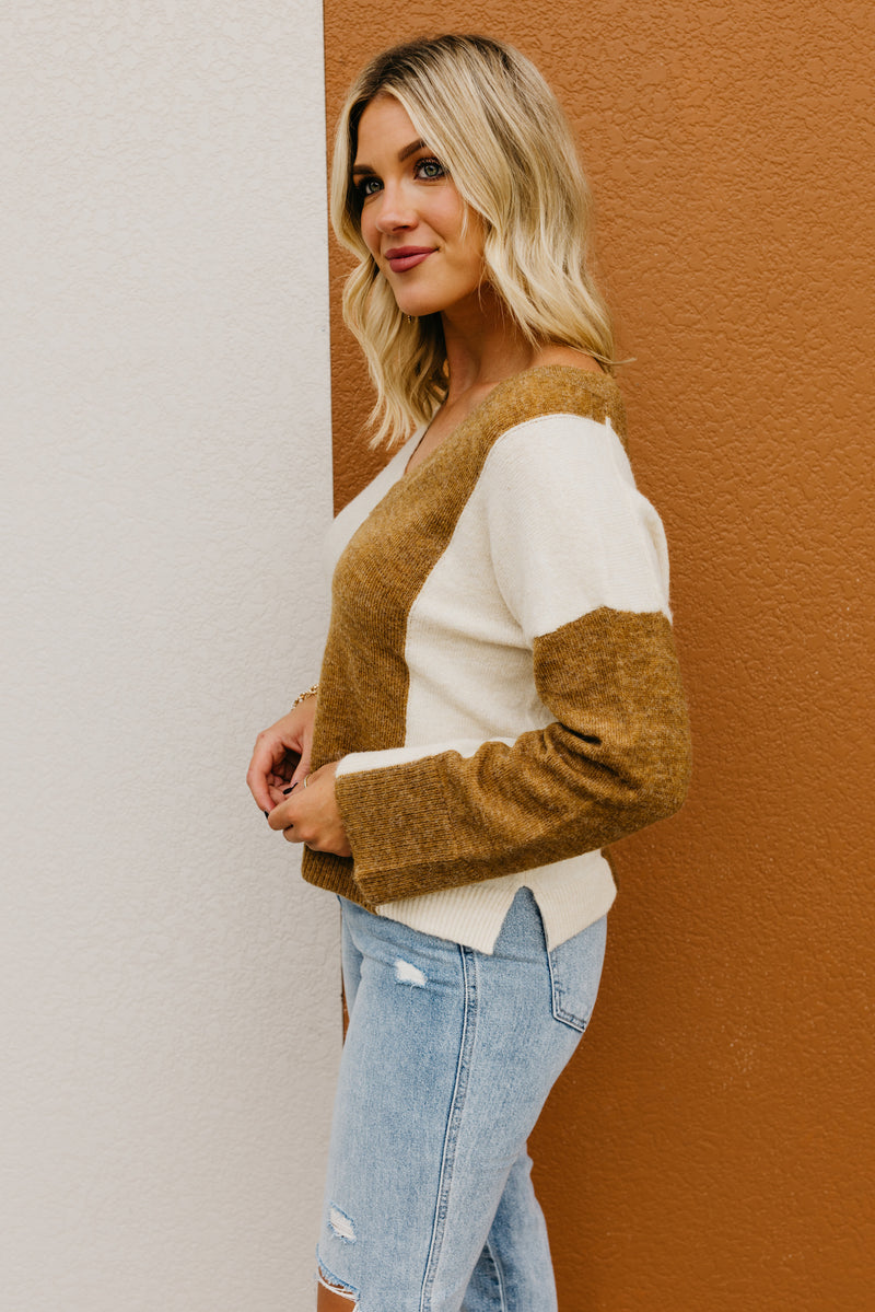 The Gloria Striped Jacquard Sweater