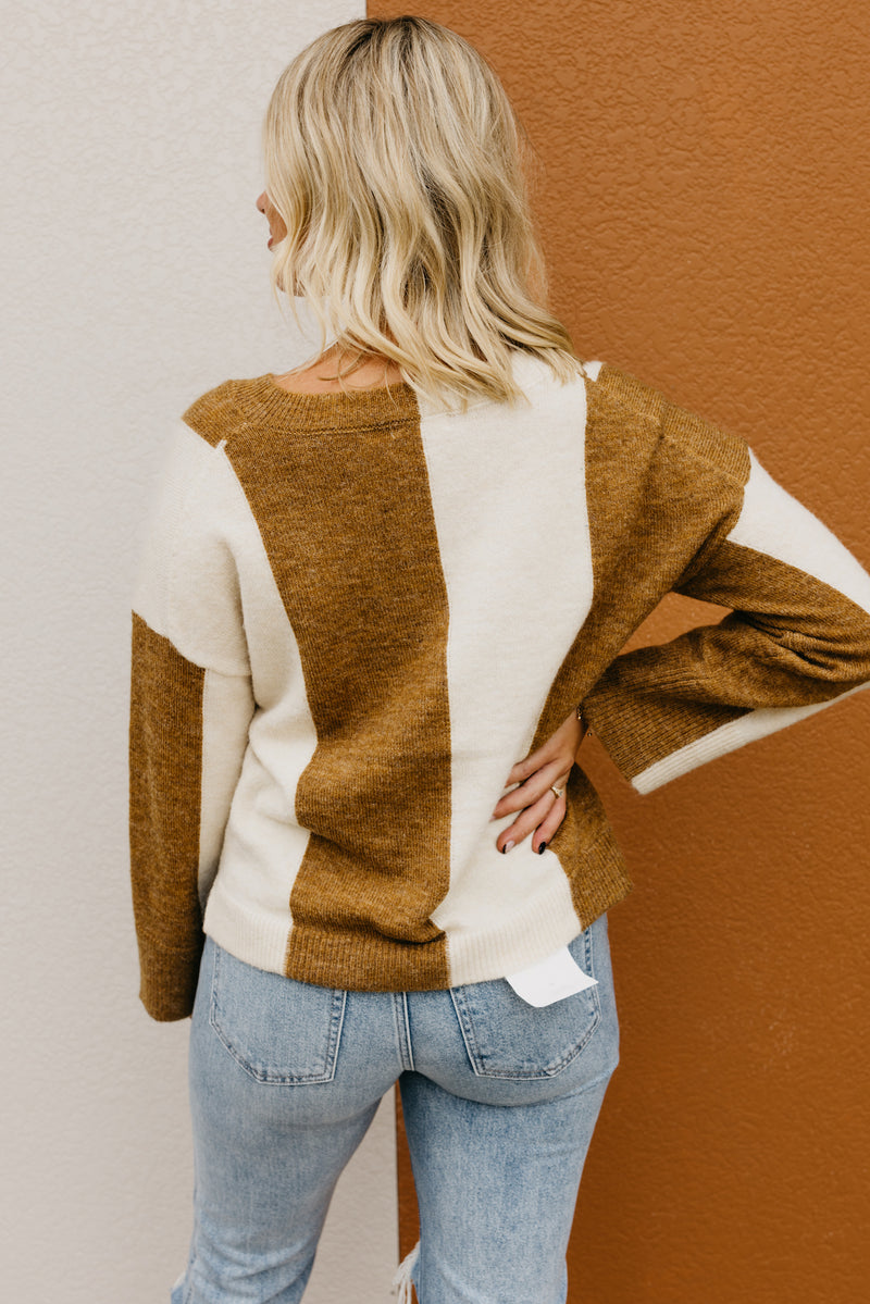 The Gloria Striped Jacquard Sweater