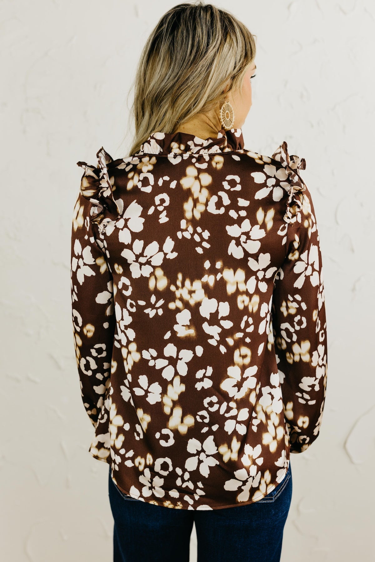 The Anson Ruffle Detail Blouse