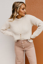 The Canaan Quilted Texture Sweater