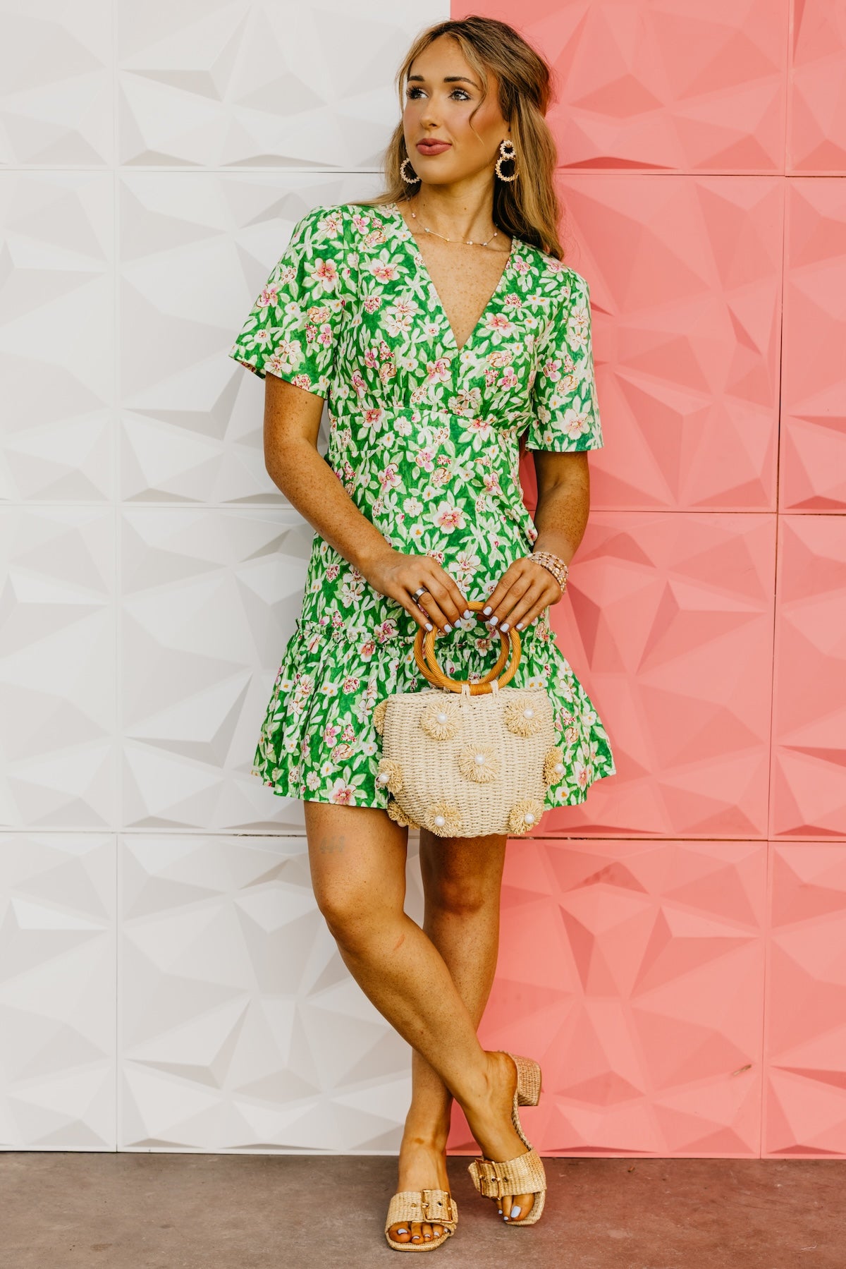 The Julio Floral Mini Dress