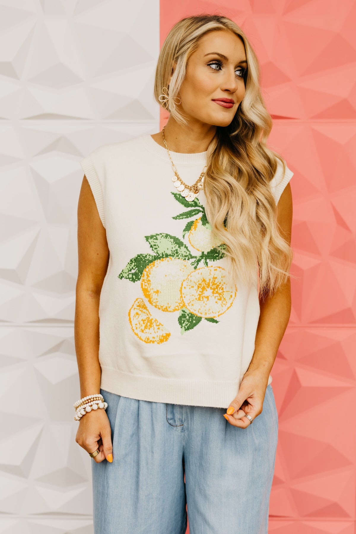 The Myles Lemon Sweater Vest