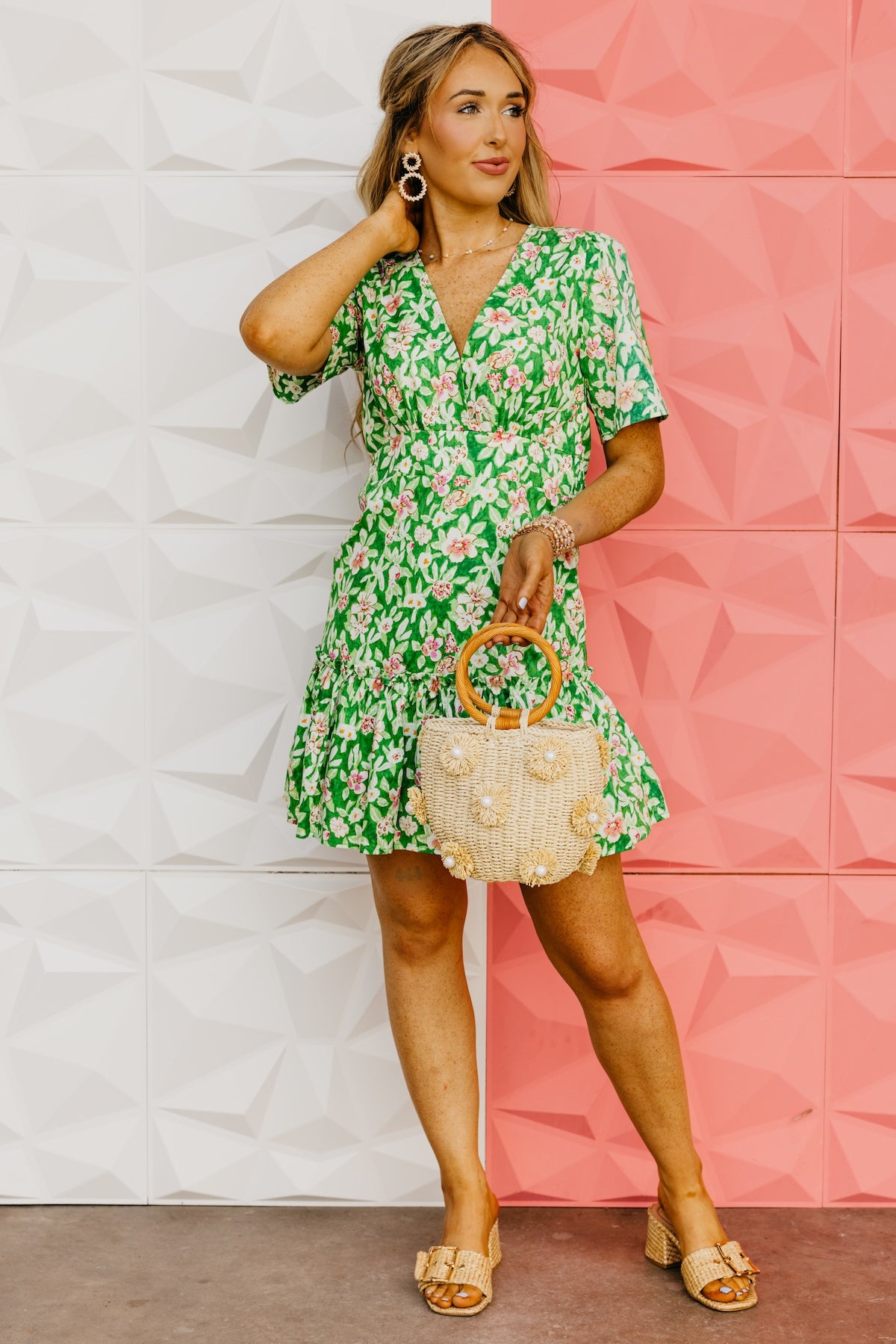 The Julio Floral Mini Dress