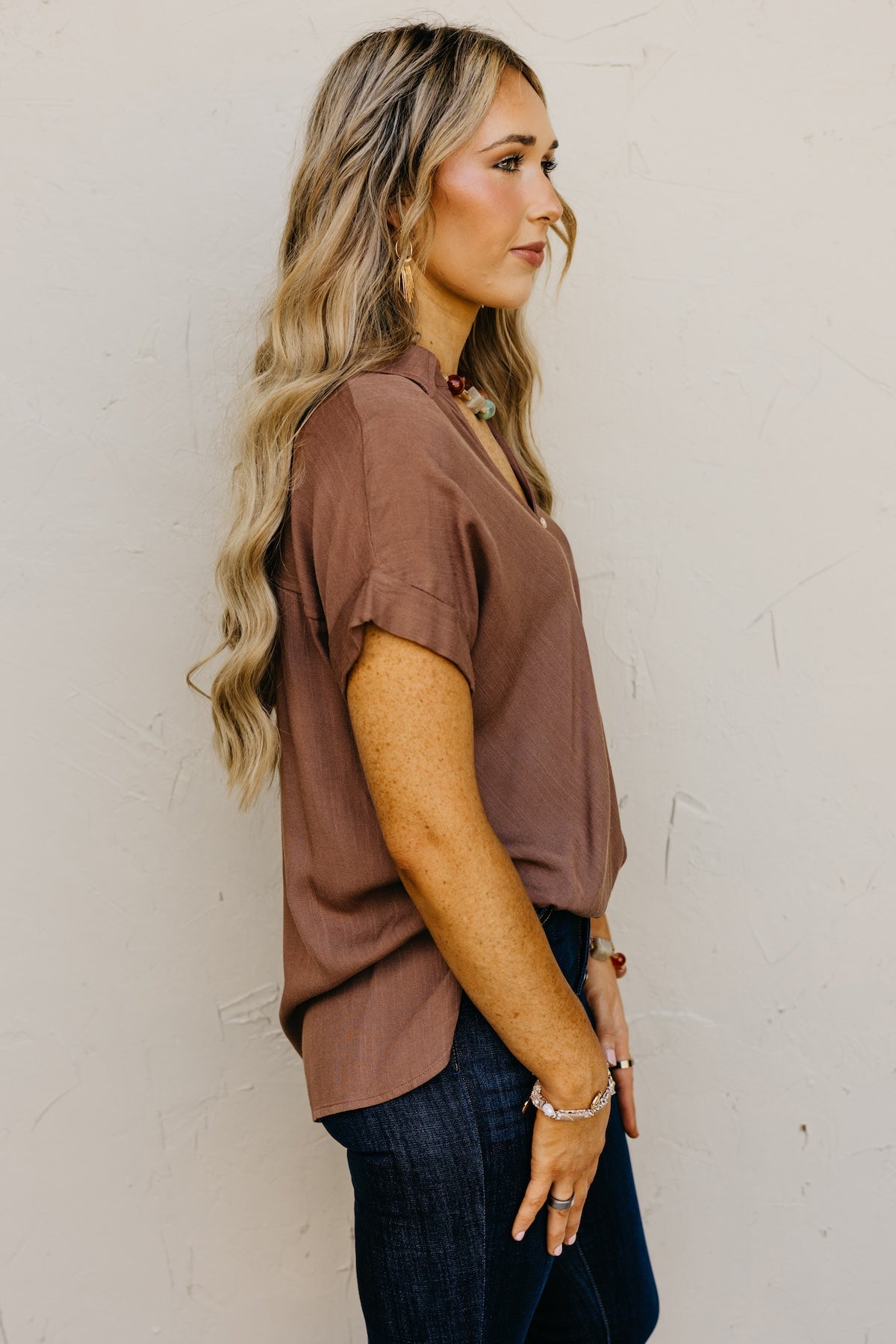 The Zaiden Wrap Top