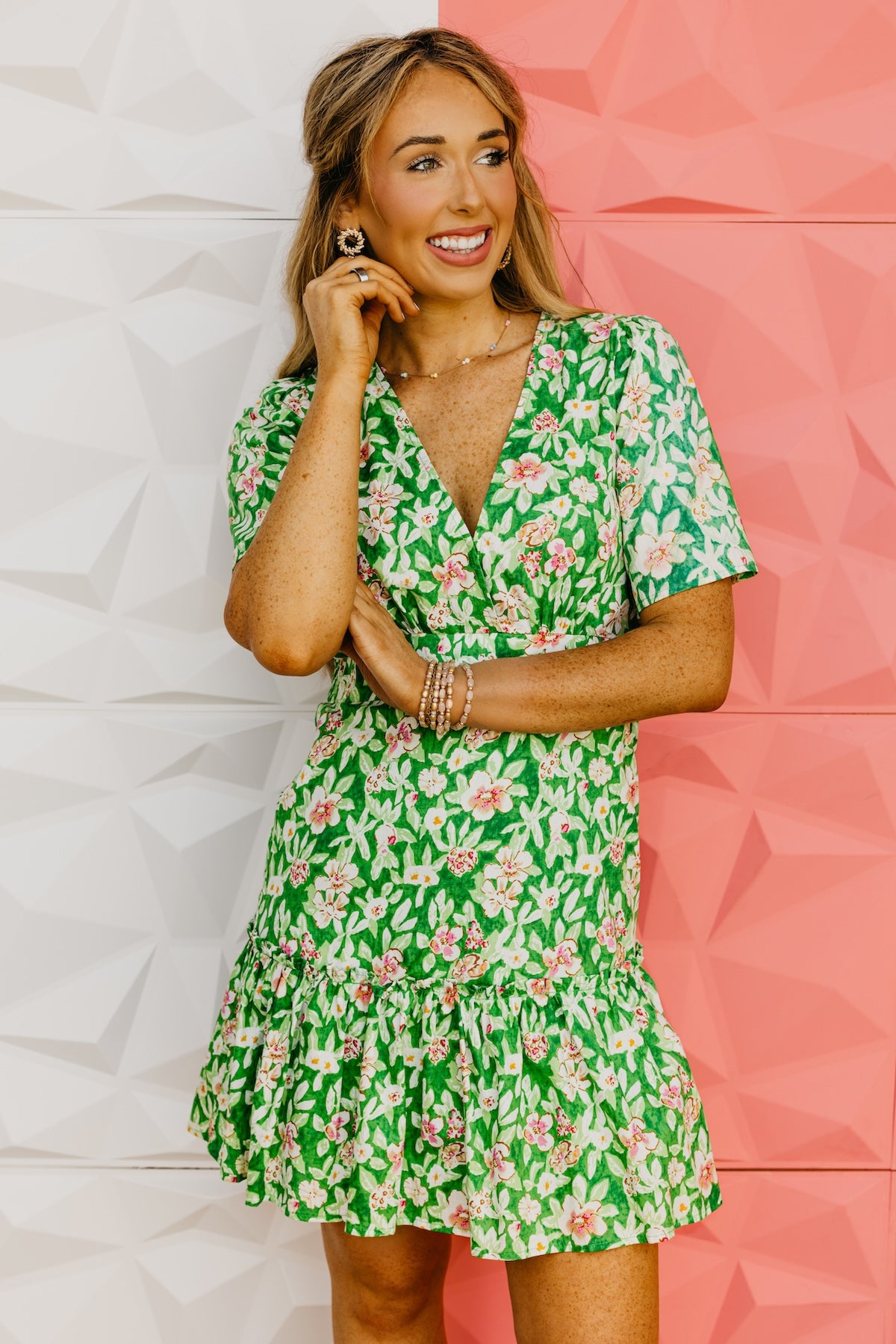 The Julio Floral Mini Dress