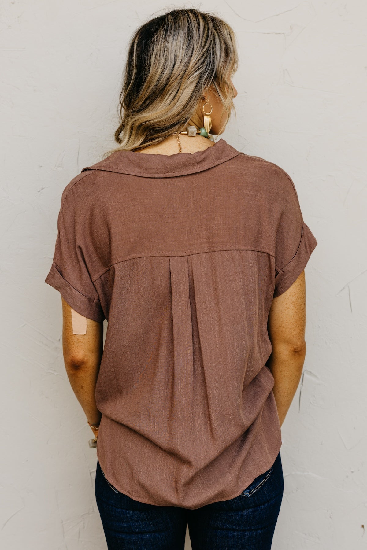 The Zaiden Wrap Top