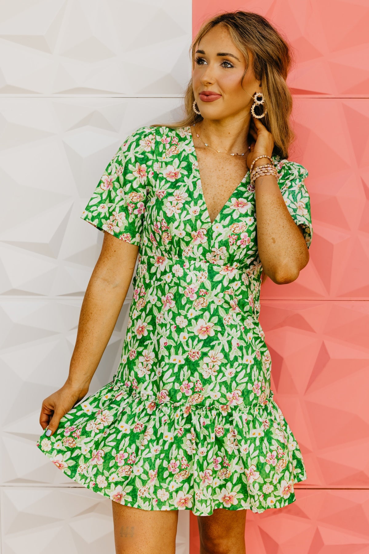 The Julio Floral Mini Dress