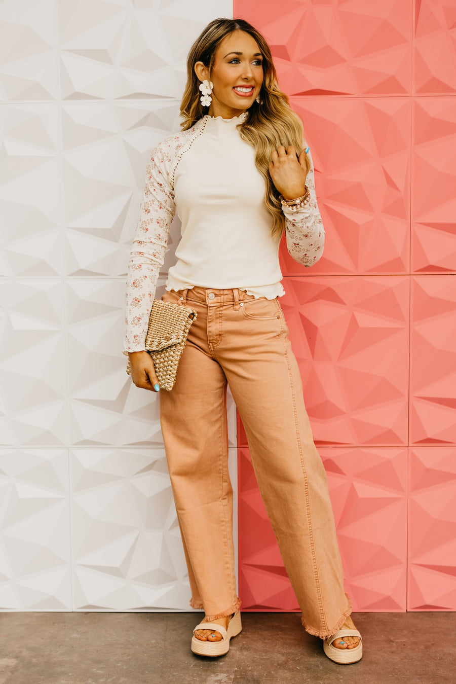 The Titus Lace Detail Top