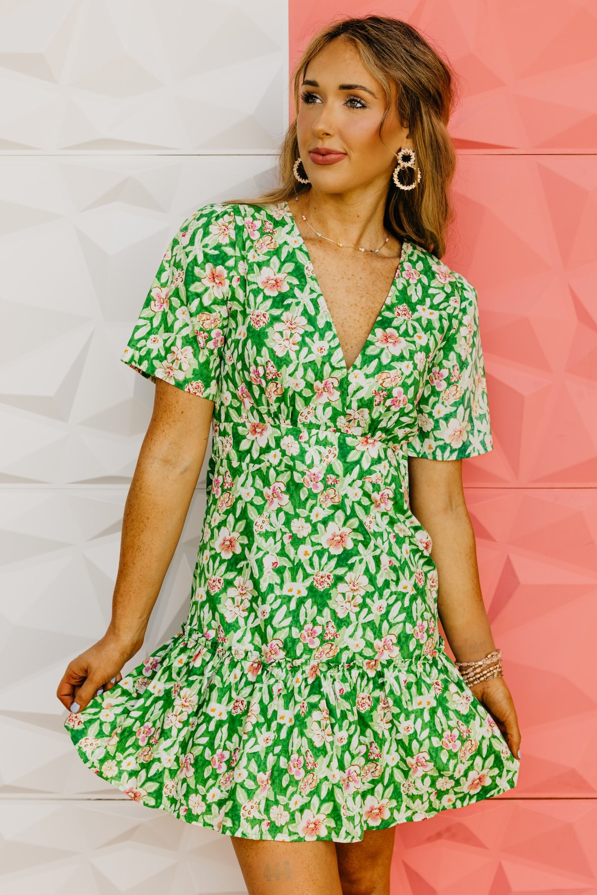 The Julio Floral Mini Dress