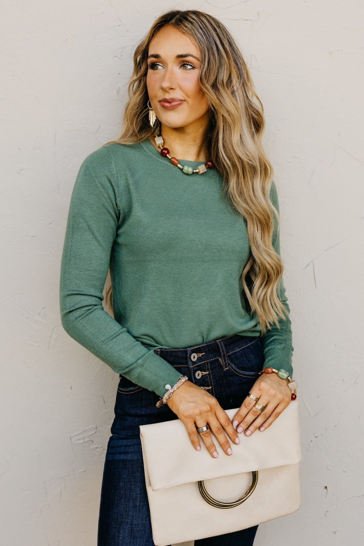 The Amiya Round Neck Sweater