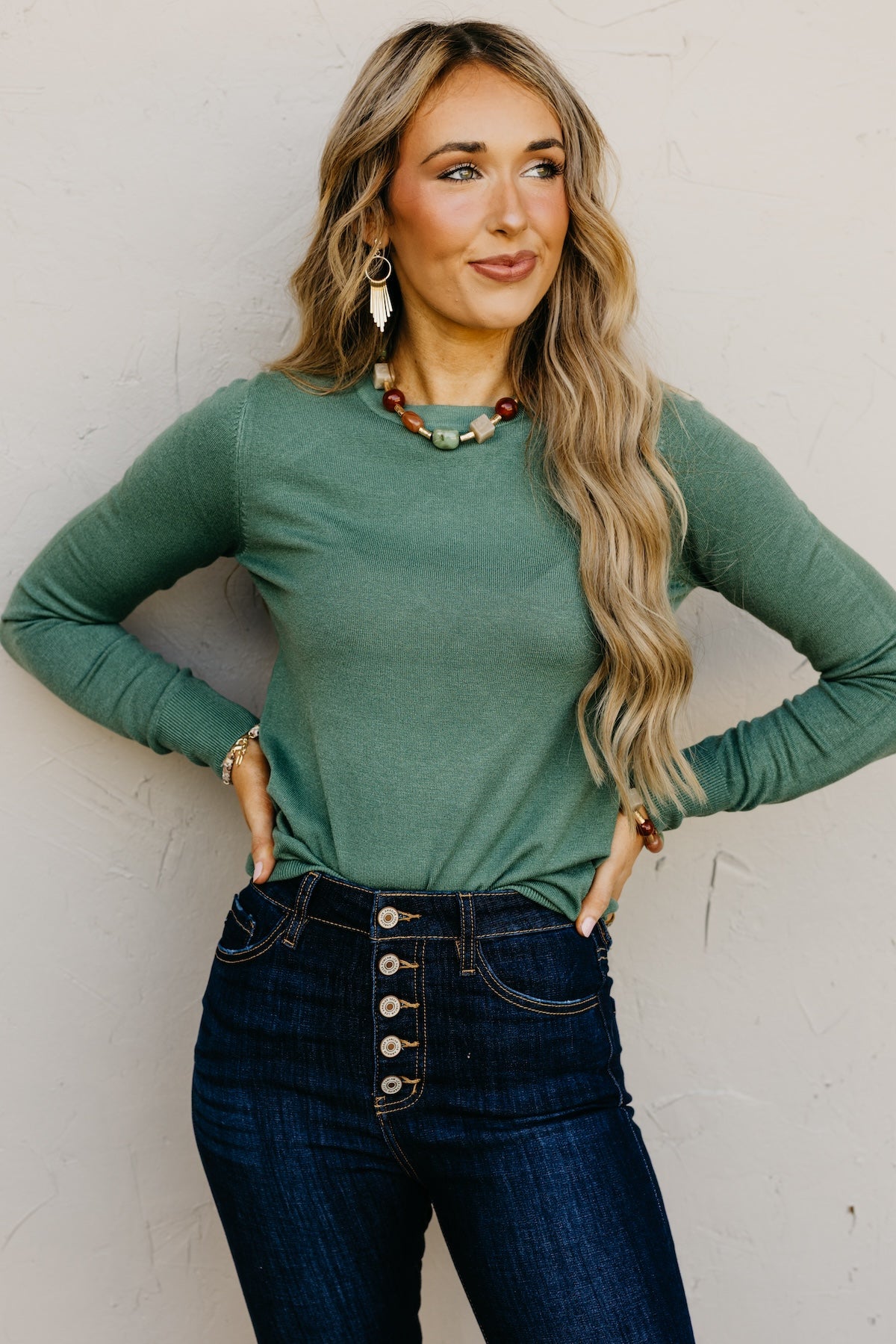 The Amiya Round Neck Sweater
