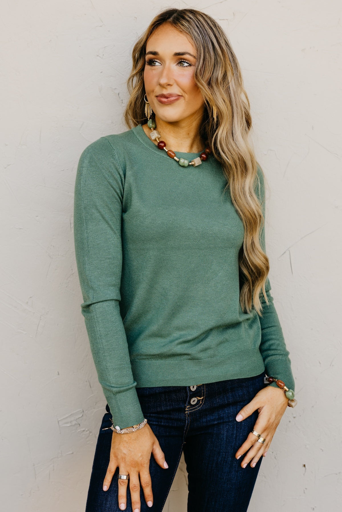 The Amiya Round Neck Sweater