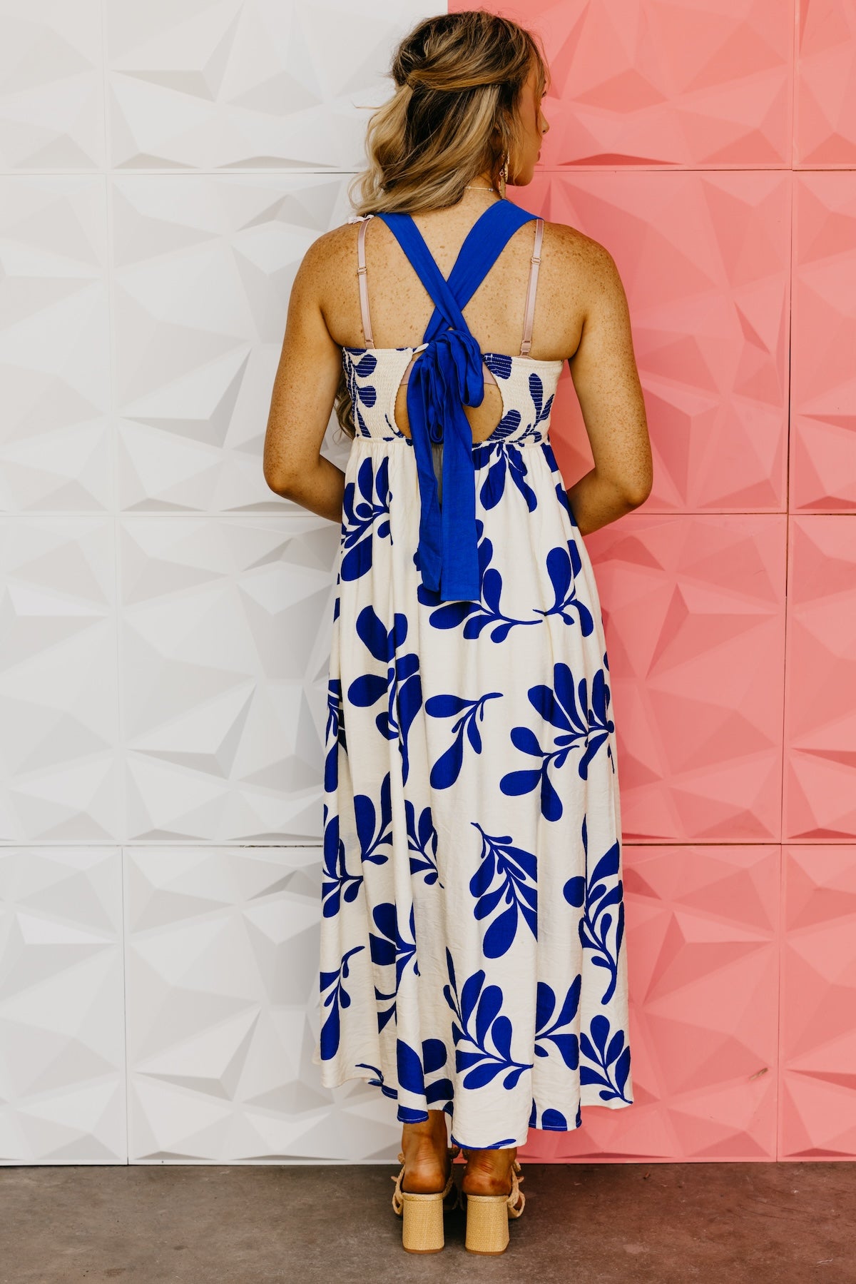 The Arjun Empire Waist Midi Dress