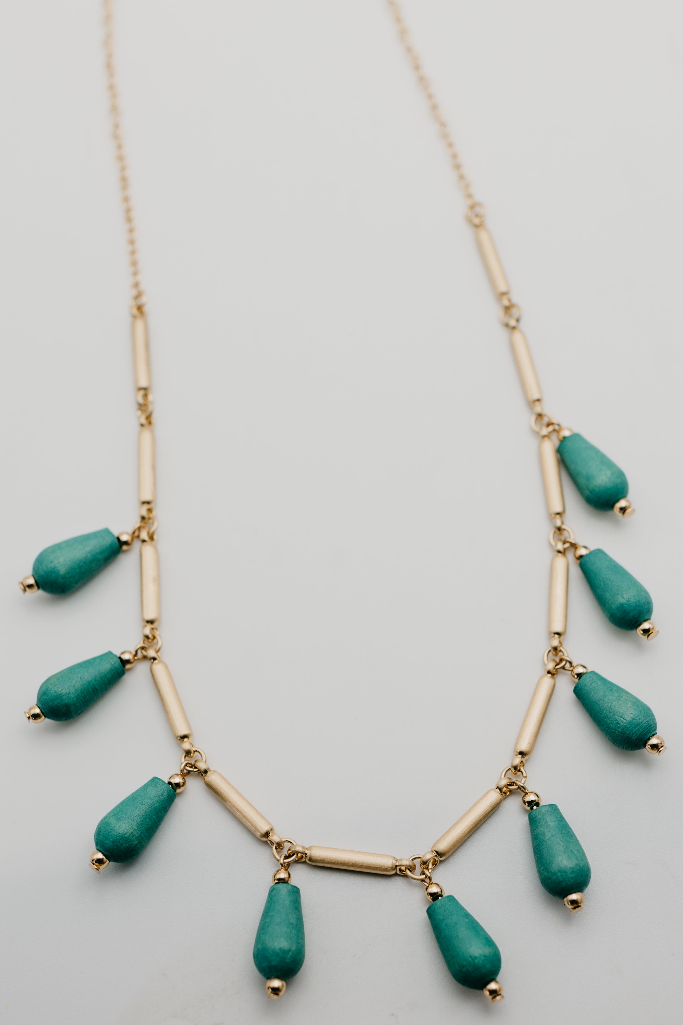 The Sharon Longline Teardrop Necklace