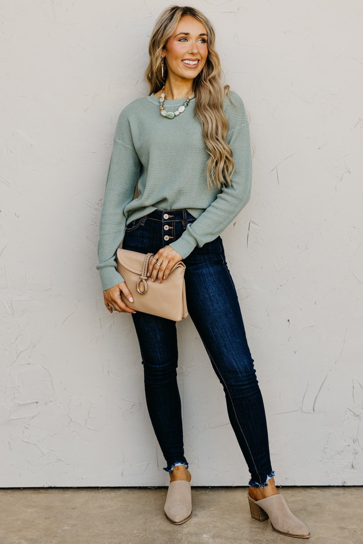 The Jeremy Drop Shoulder Sweater