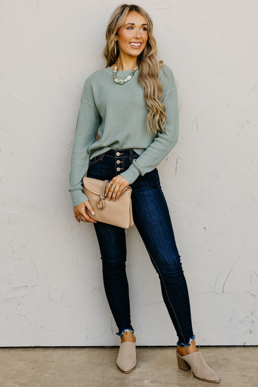 The Jeremy Drop Shoulder Sweater