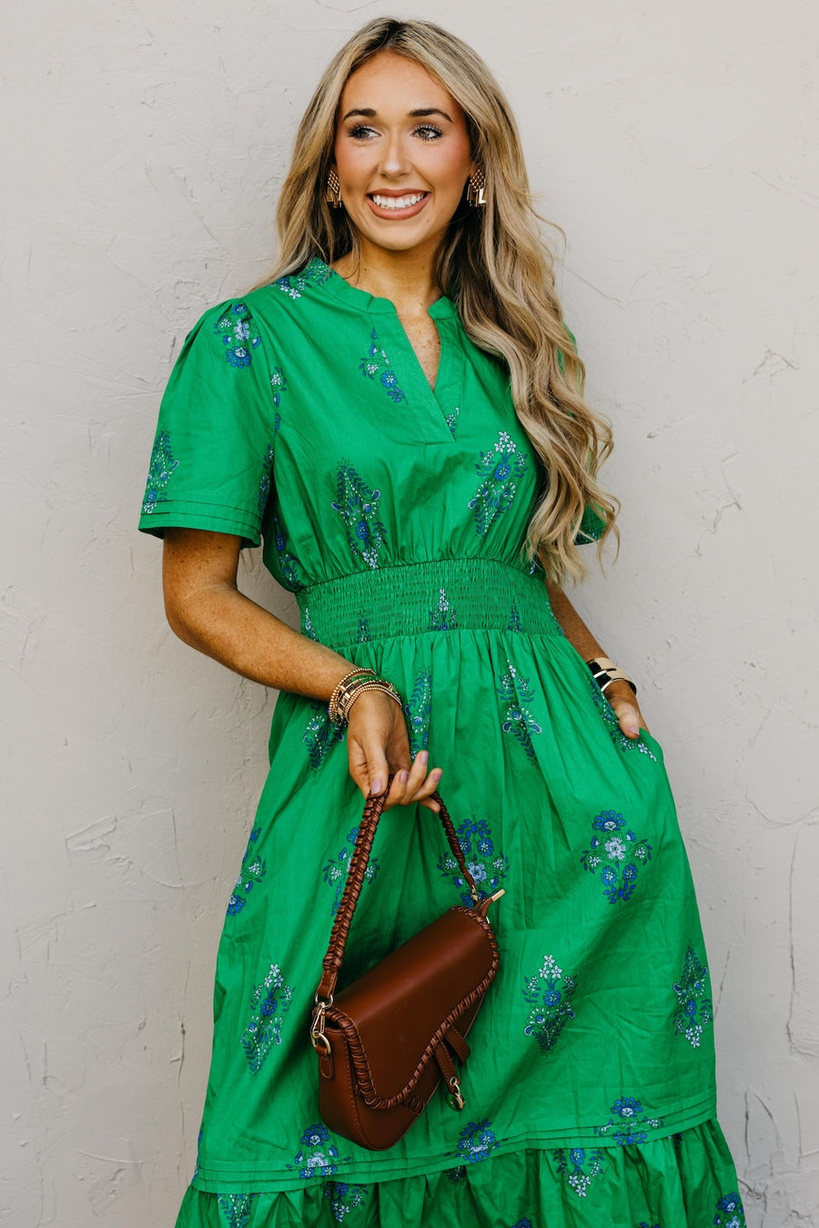 The Manuel Poplin Maxi Dress