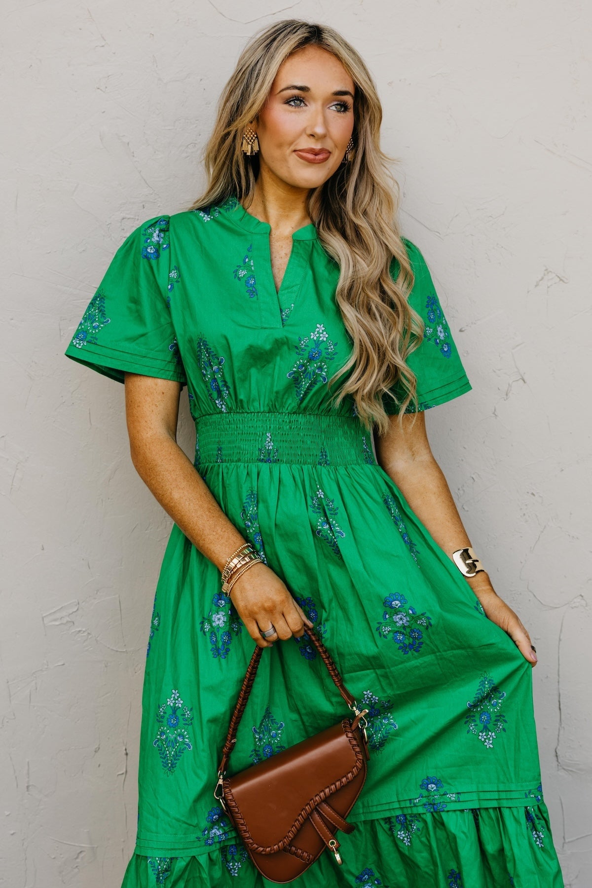 The Manuel Poplin Maxi Dress