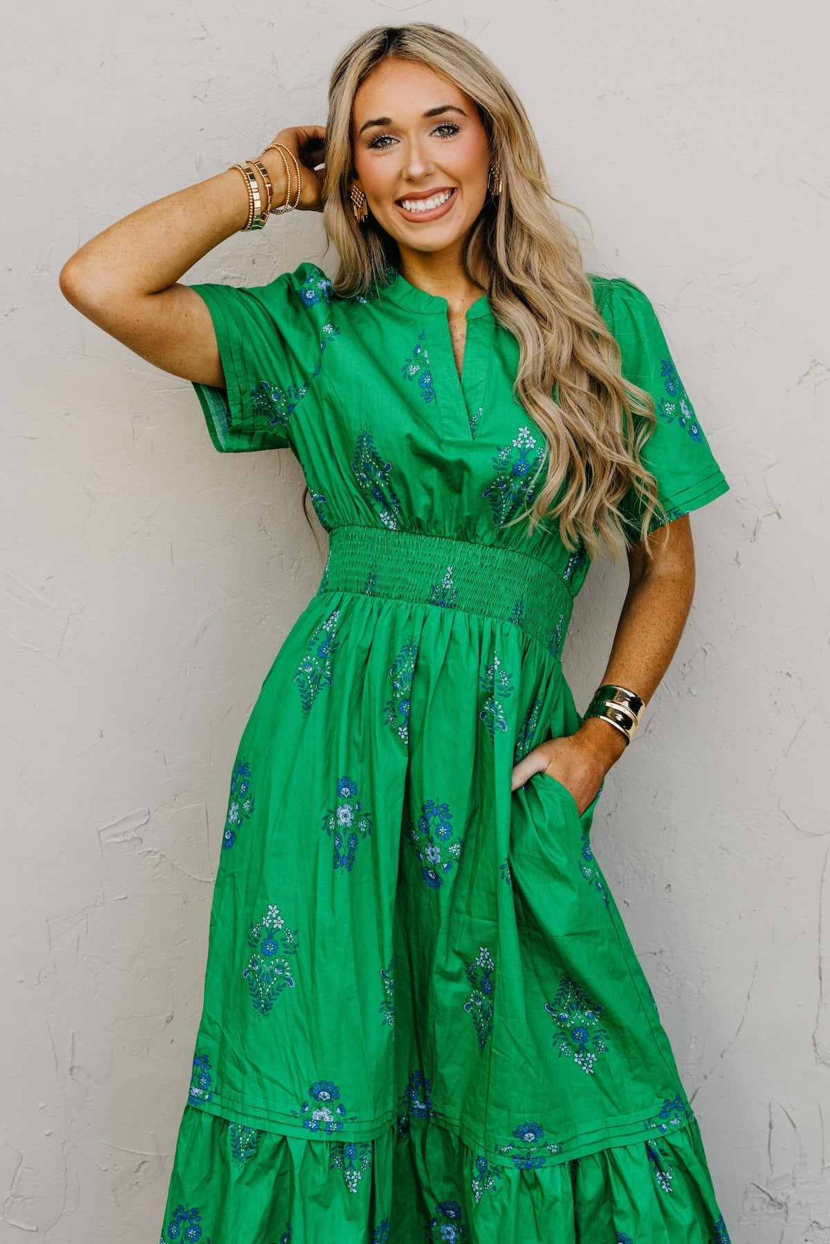The Manuel Poplin Maxi Dress