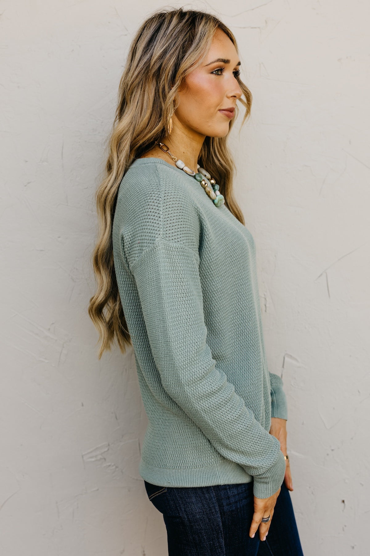 The Jeremy Drop Shoulder Sweater