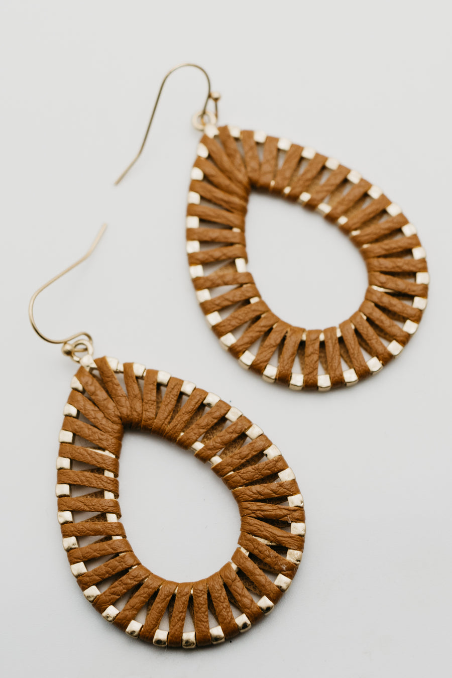 The Octavias Woven Teardrop Earring