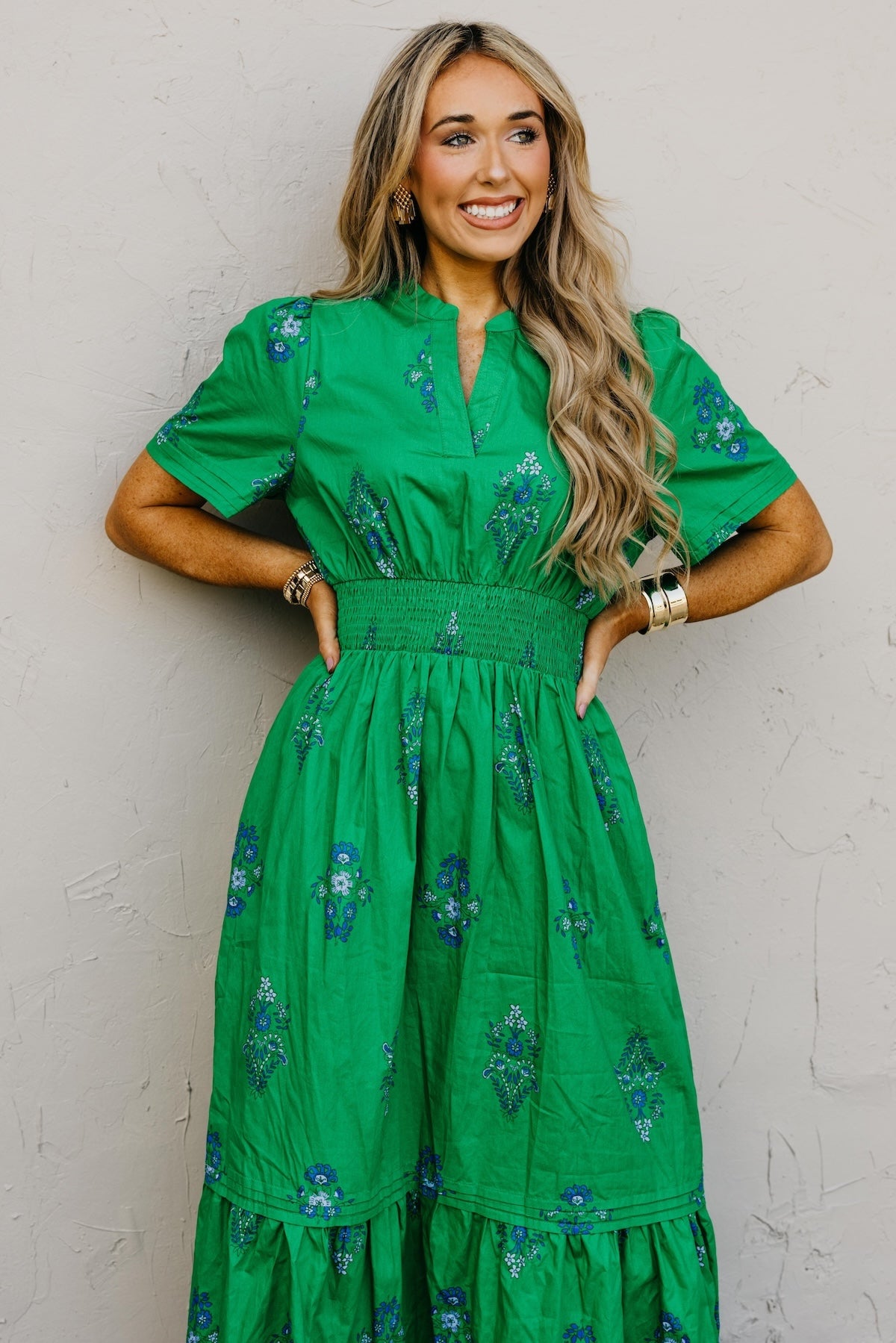 The Manuel Poplin Maxi Dress