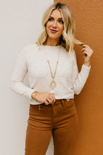 The Ridge Marled Ribbed Hem Sweater