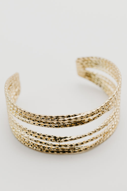 The Amelia Layer Cuff Bracelet