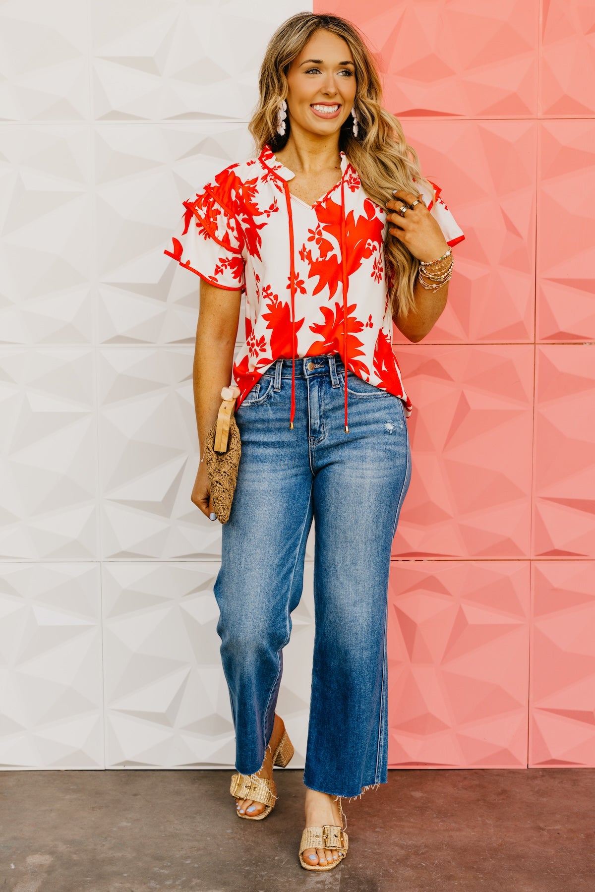 The Emely Tiered Sleeve Blouse