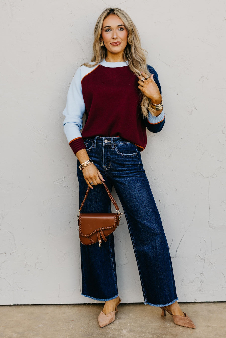 The Vianna Colorblock Sweater