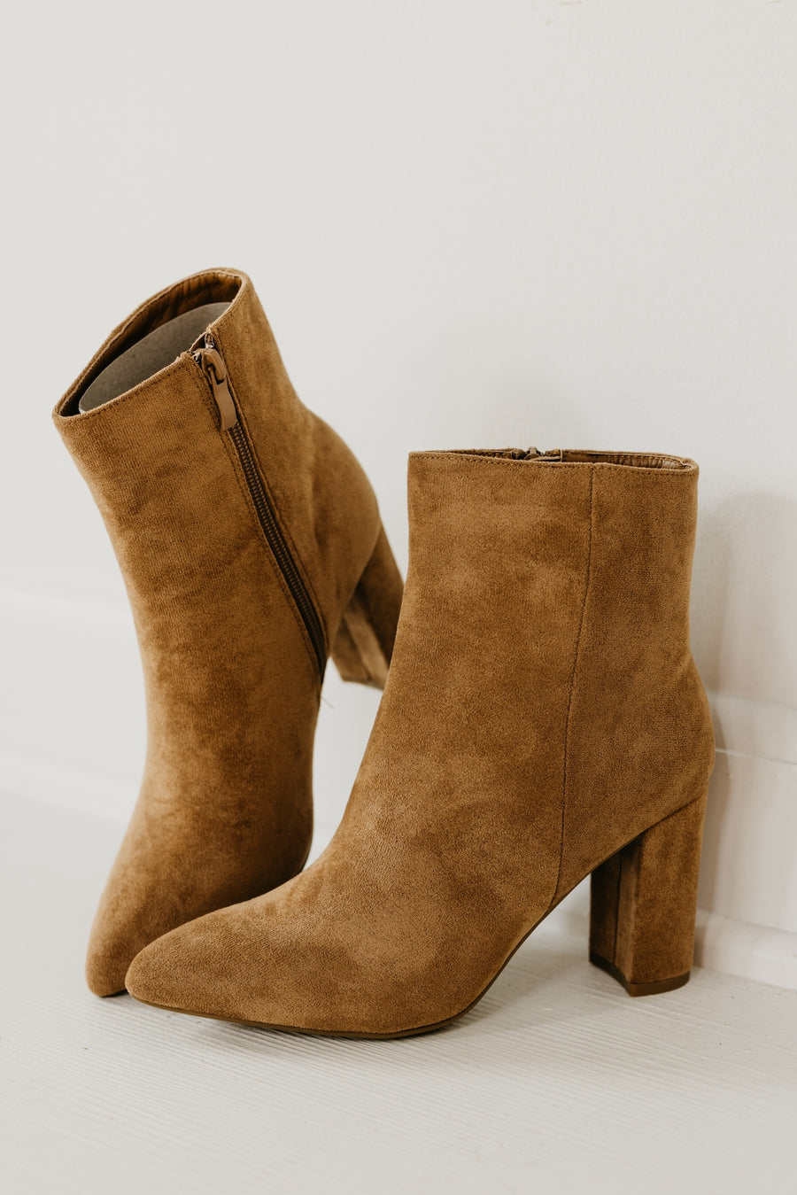 The Brazil Suede Ankle Bootie