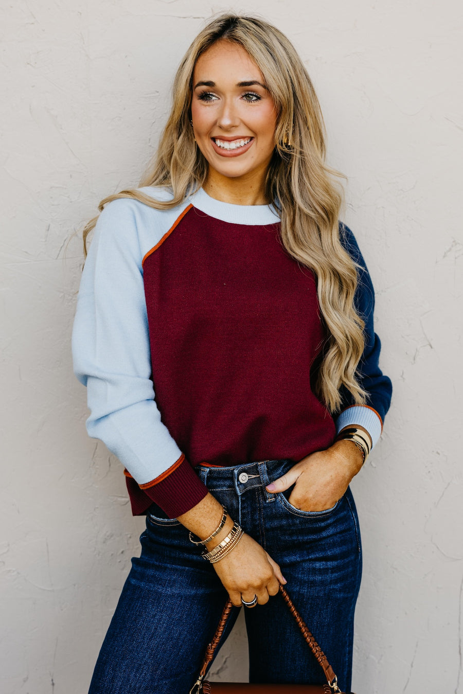 The Vianna Colorblock Sweater