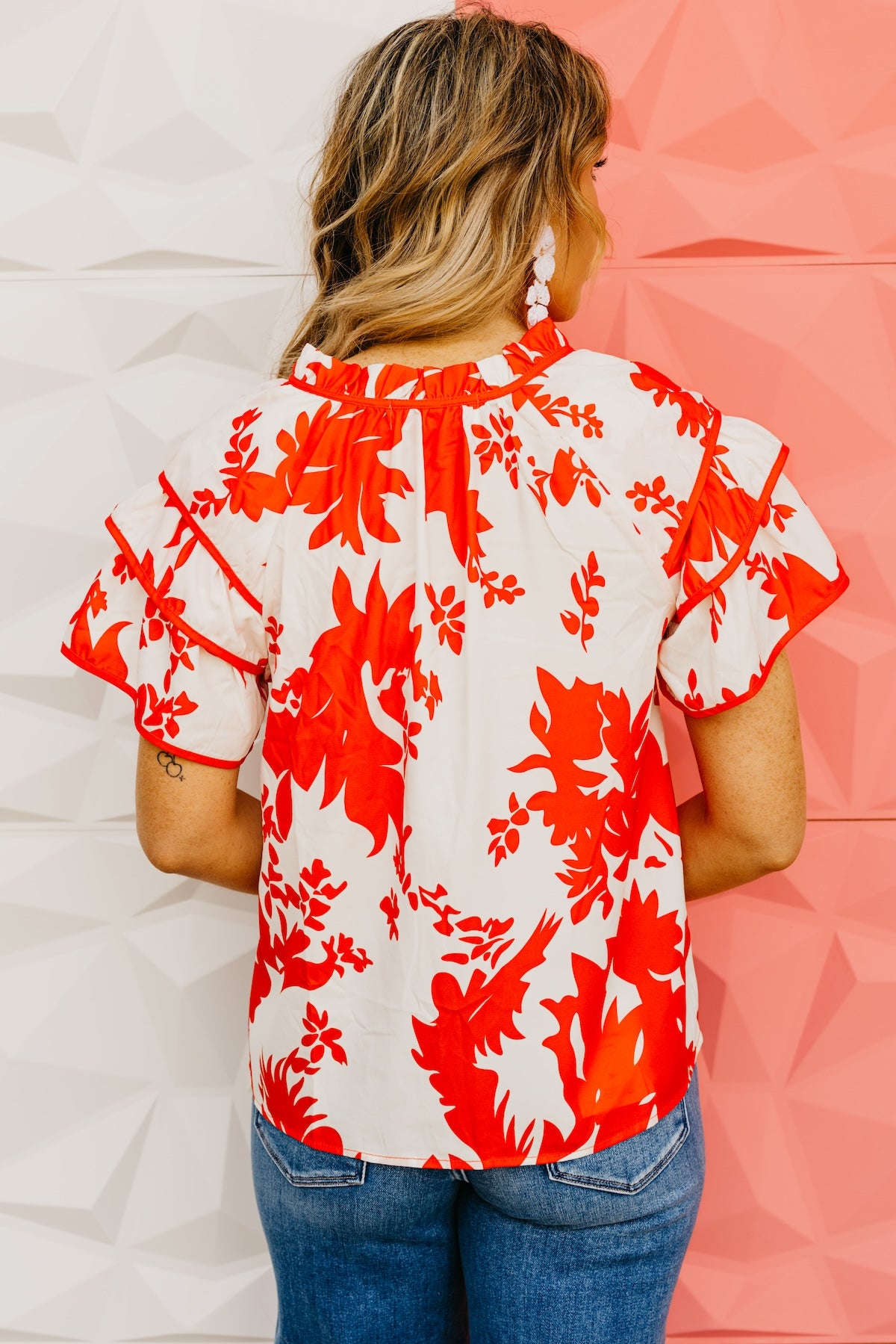The Emely Tiered Sleeve Blouse