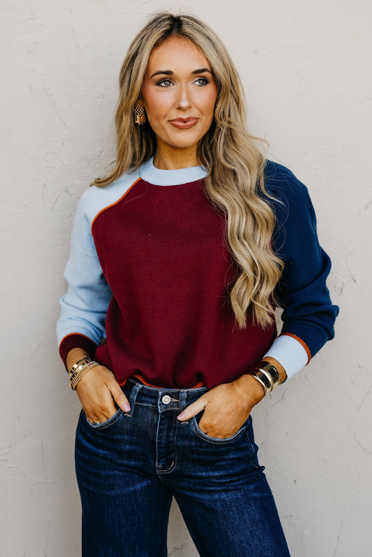 The Vianna Colorblock Sweater