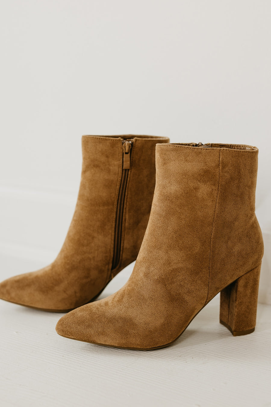 The Brazil Suede Ankle Bootie