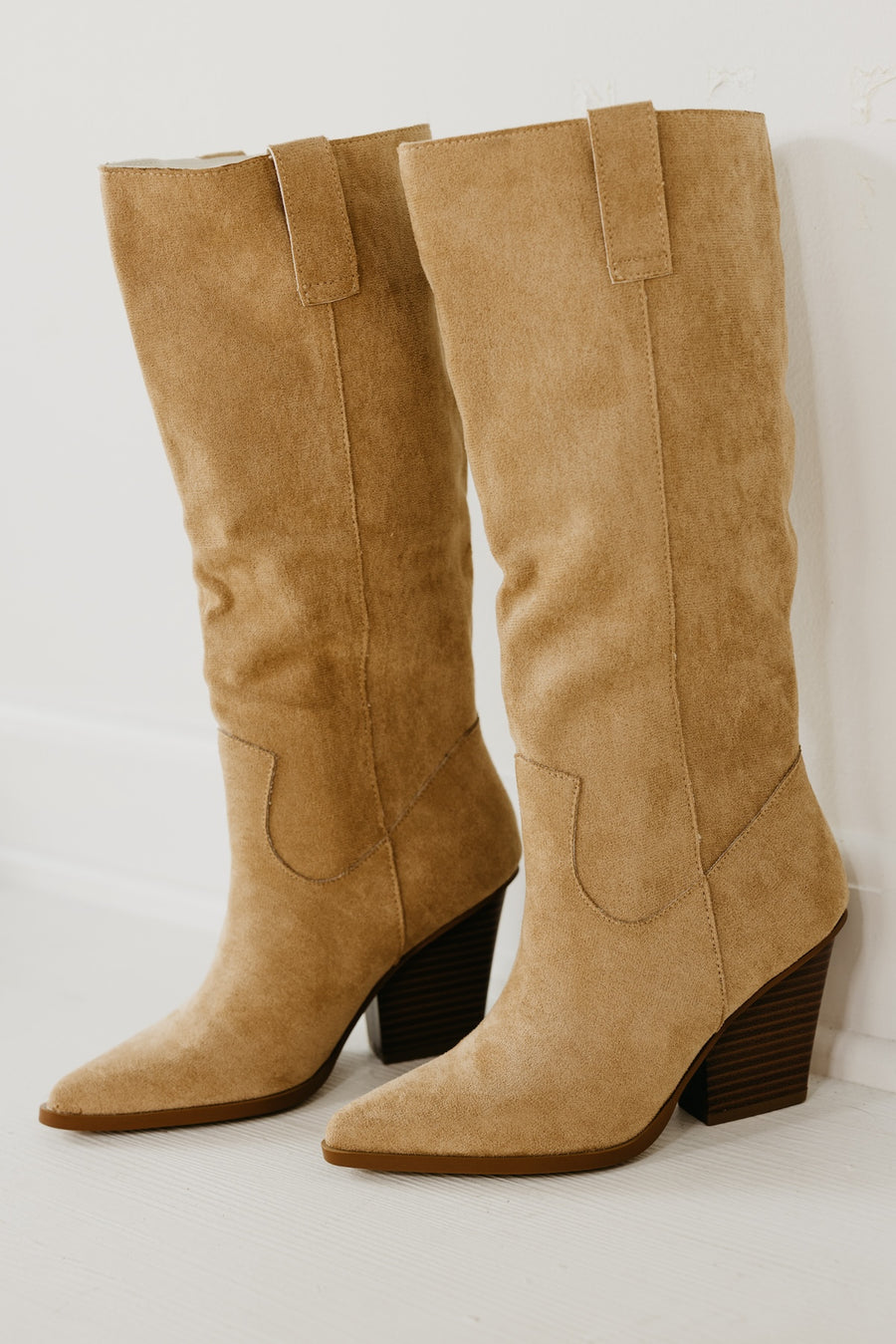 The Collins Western Knee Booties