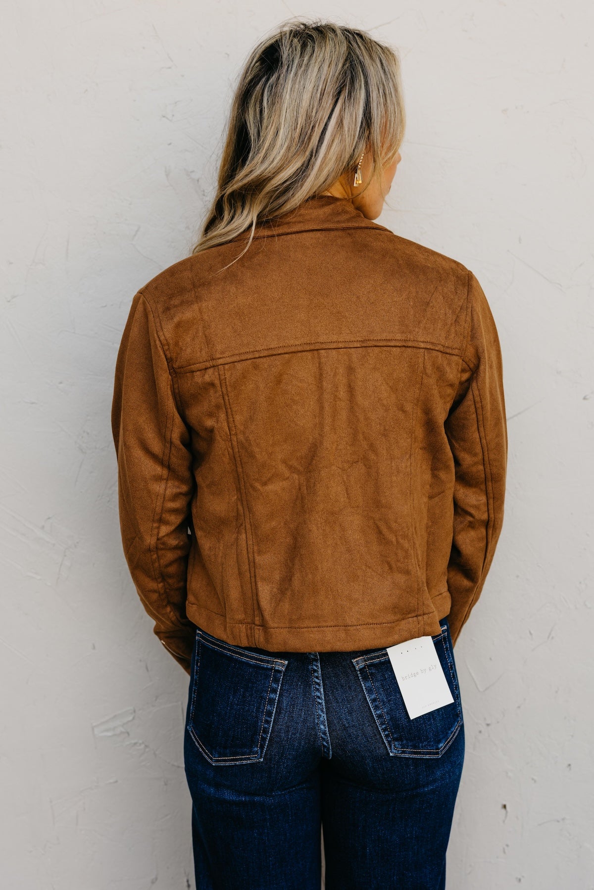 The Bethany Faux Suede Jacket