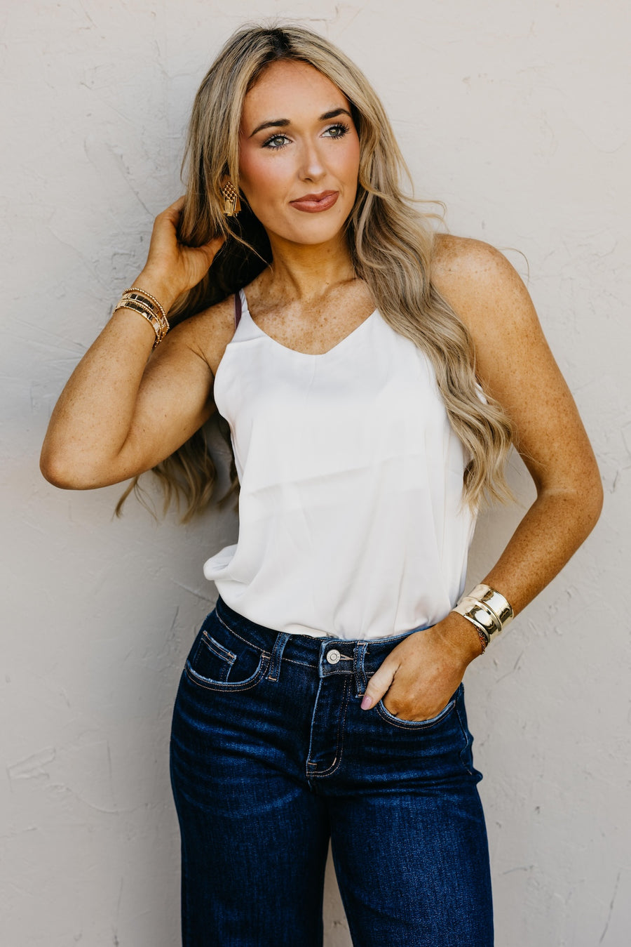 The Helena Silky Tank