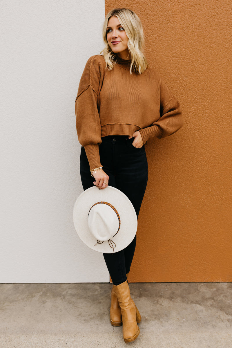 The Amos Oversized Side Slit Sweater