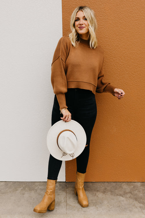 The Amos Oversized Side Slit Sweater