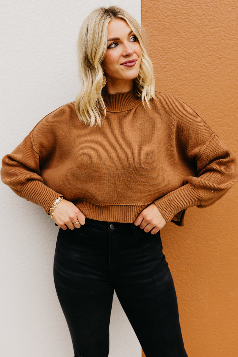 The Amos Oversized Side Slit Sweater