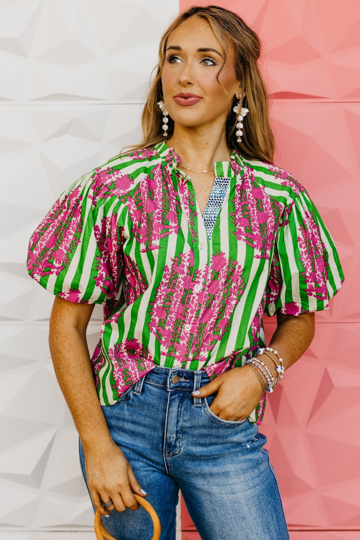 The Karen Puff Sleeve Top