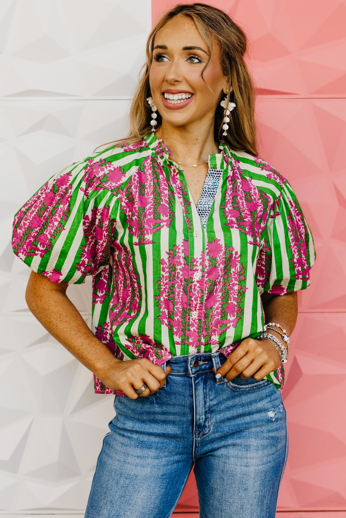 The Karen Puff Sleeve Top