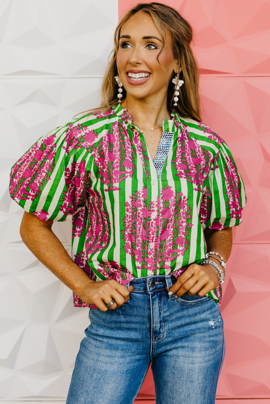 The Karen Puff Sleeve Top