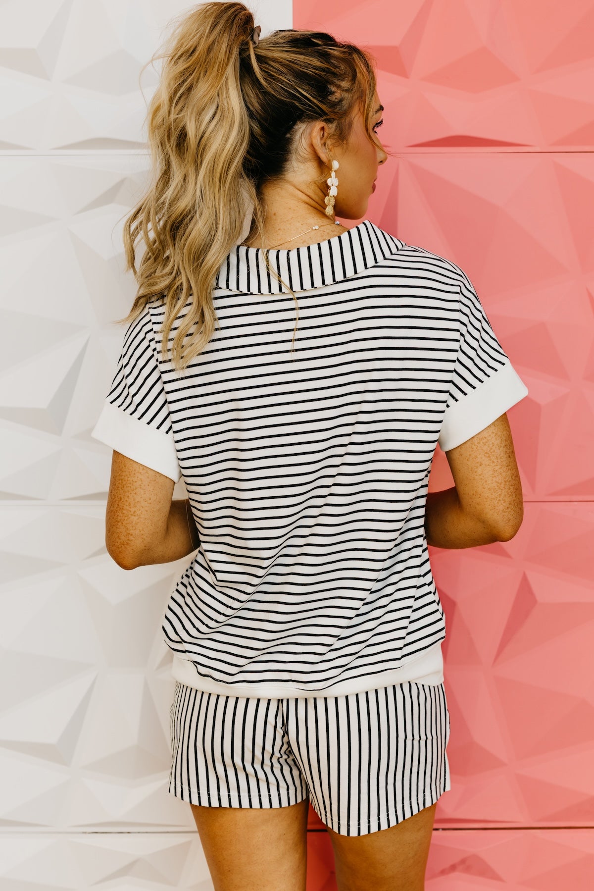 The Chrisley Striped Shorts Set