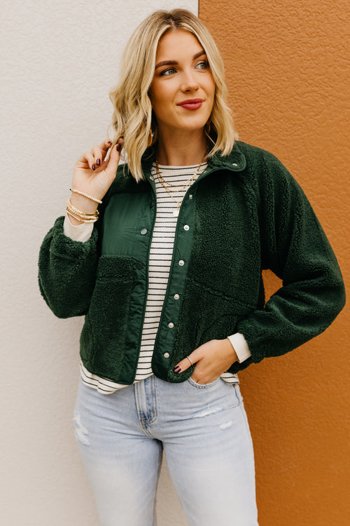 The William Contrast & Fleece Jacket
