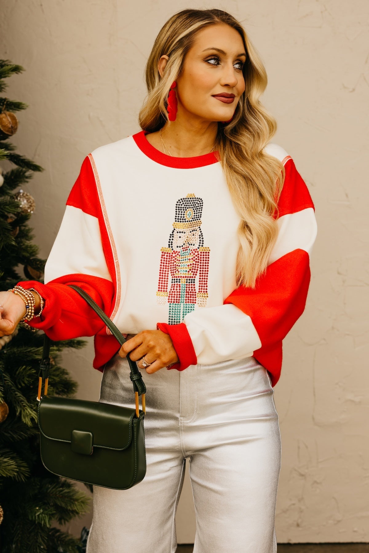 The Nutcracker Color Block Sweater