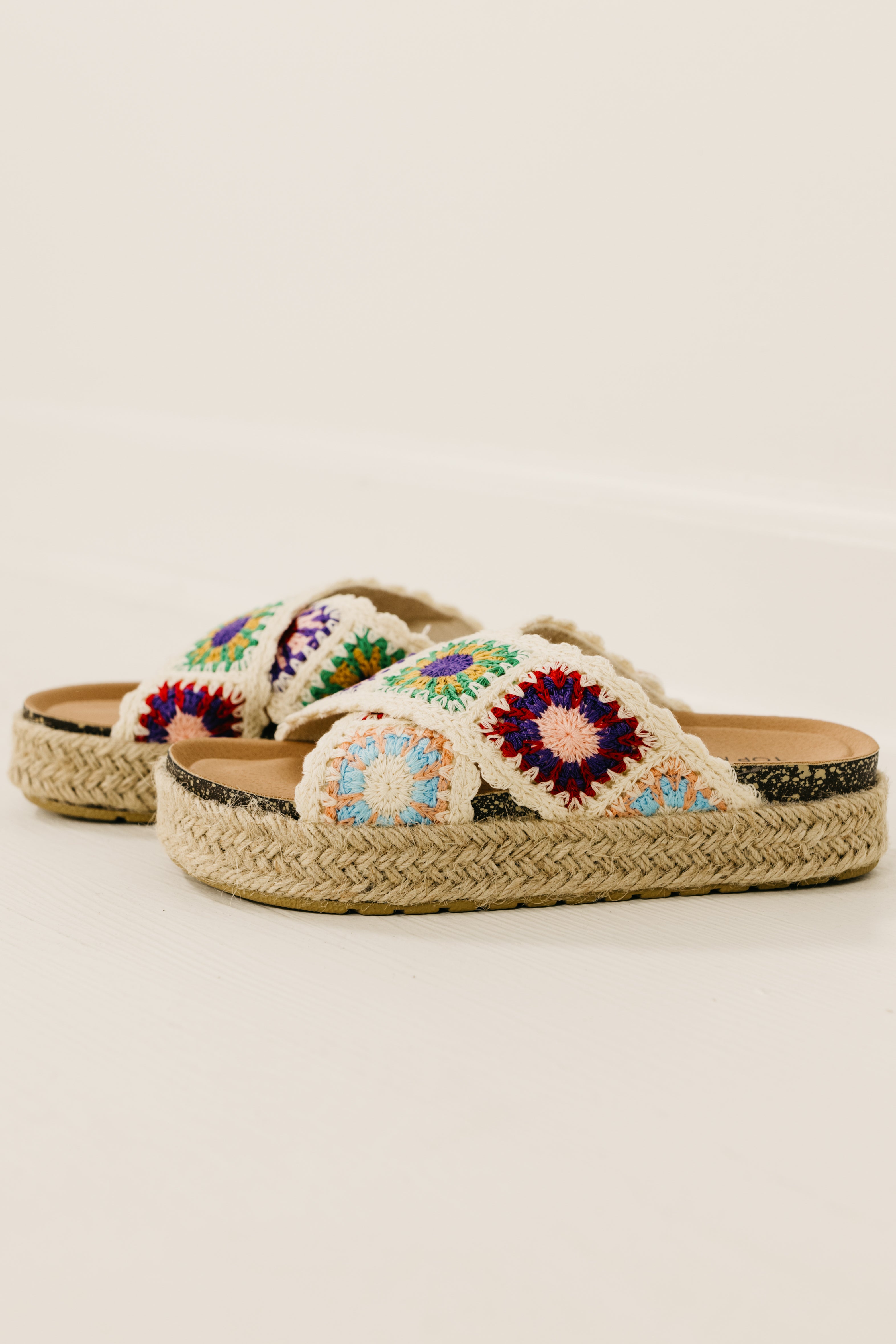 The Athens Espadrille Embroidered Sandal