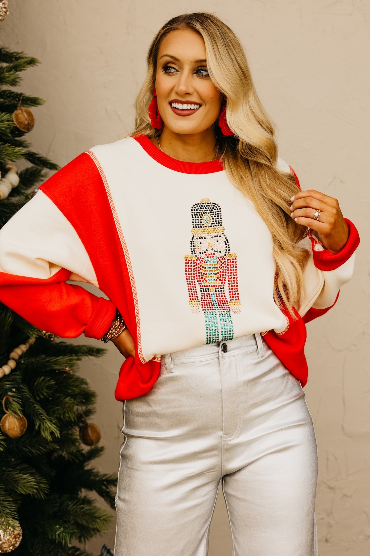 The Nutcracker Color Block Sweater