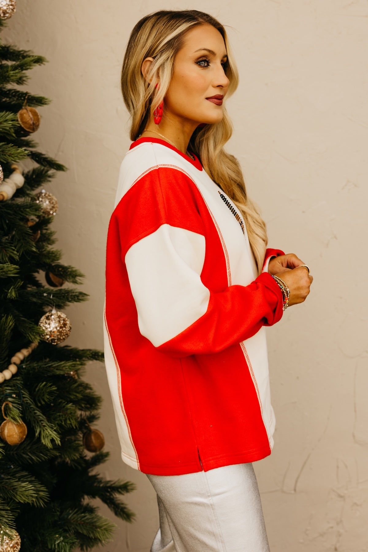 The Nutcracker Color Block Sweater